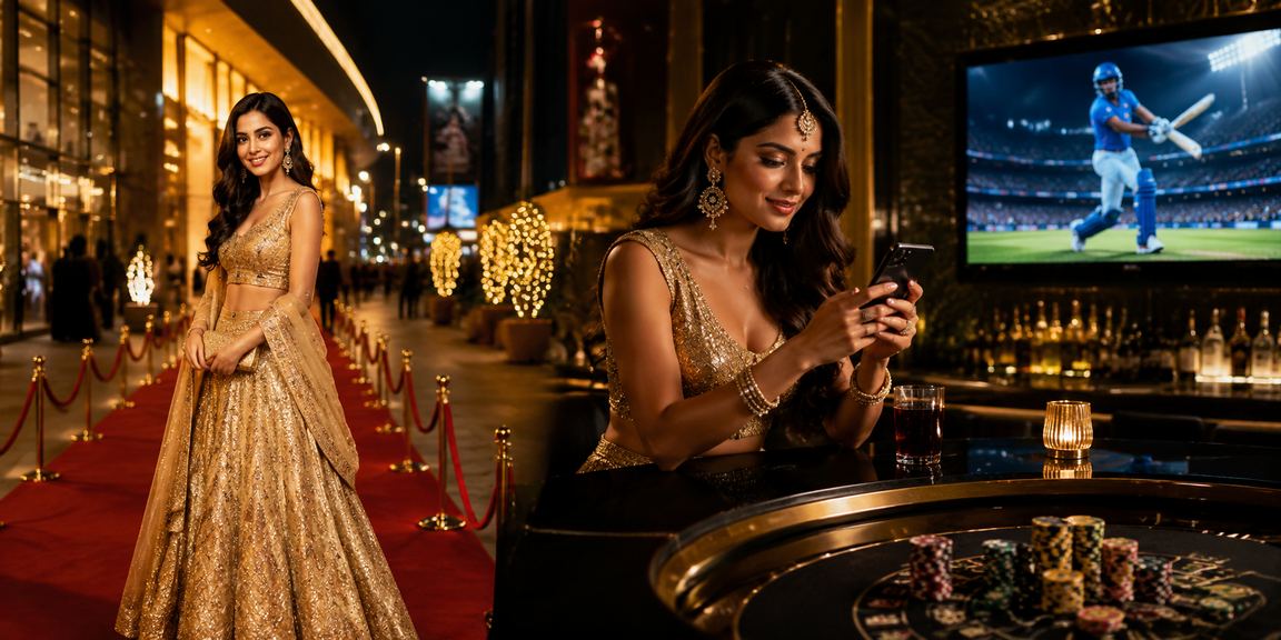 Live casino dealer hosting online casino games