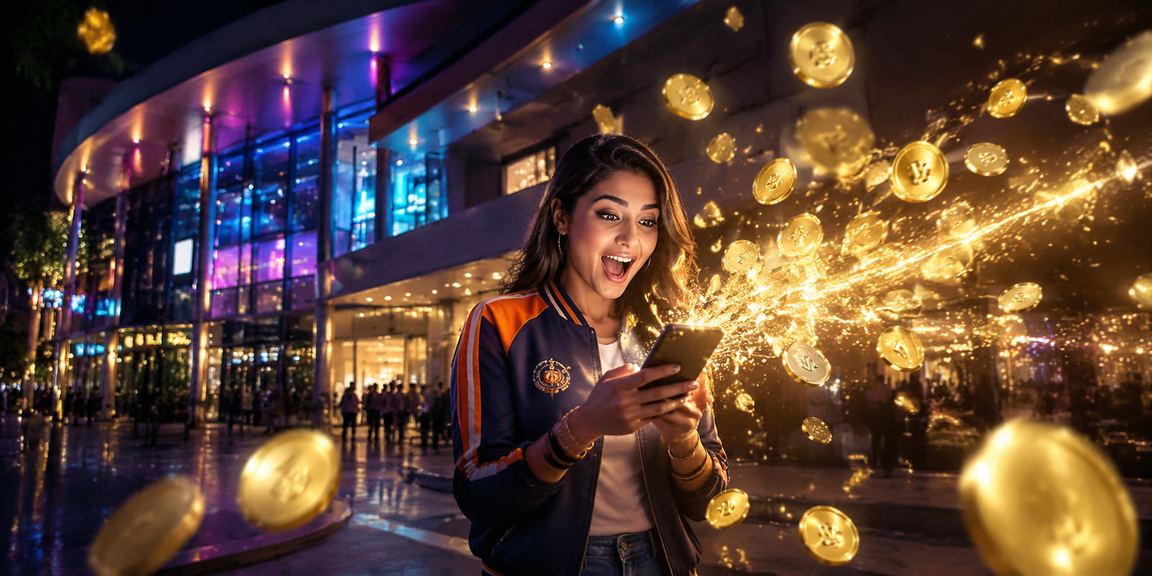 Player logging in with mobile to enjoy online rummy games
